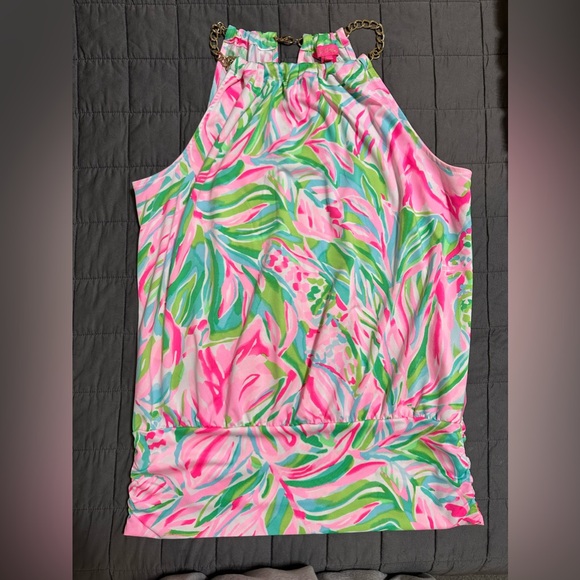NWOT Lilly Pulitzer Bowen halter top in medium - Picture 1 of 8